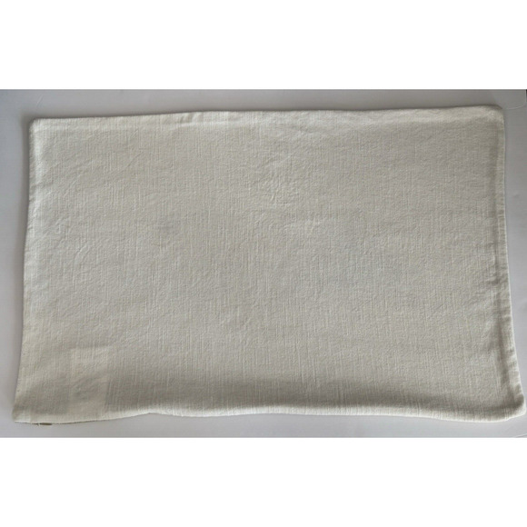 POTTERY BARN 16”x26” Cream/Rust Train 100% Cotton Lumbar Pillow Cover EUC - RARE - Picture 7 of 11